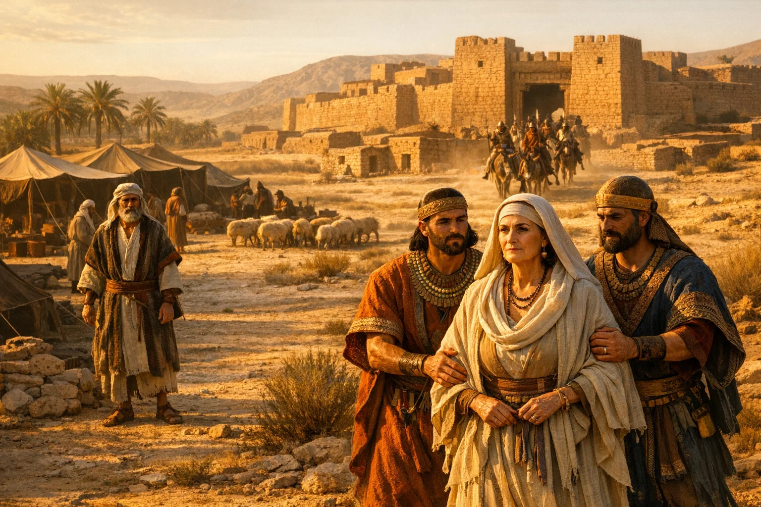 Sarah Taken into Abimelek’s Household