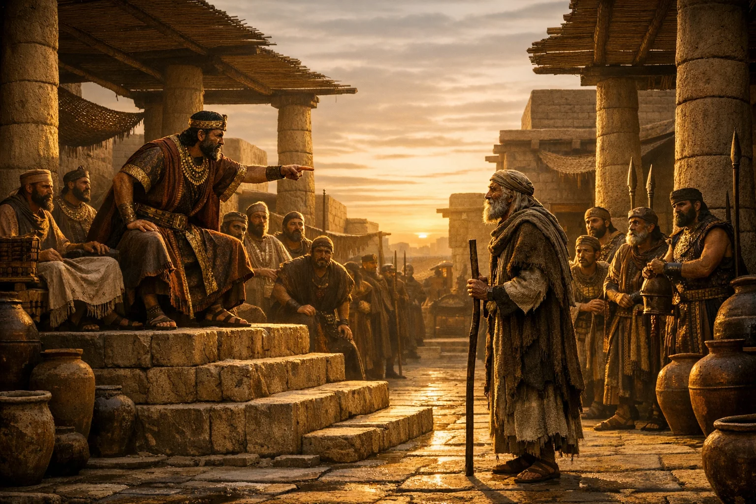 Abimelek Rebukes Abraham