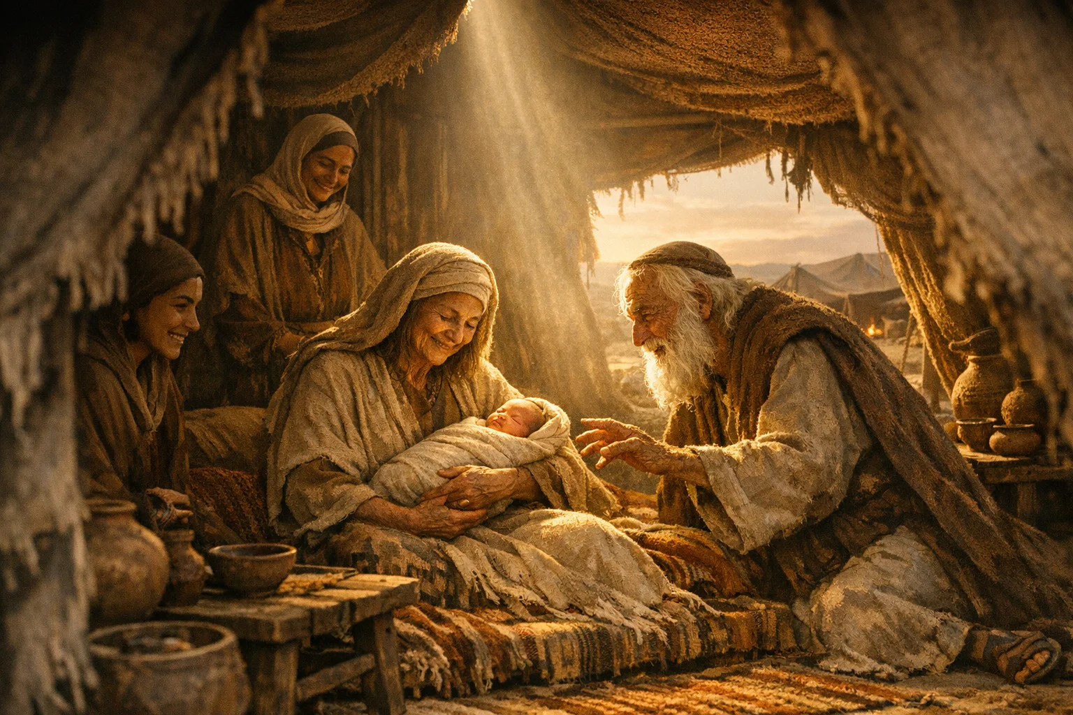 The Promised Son Is Born