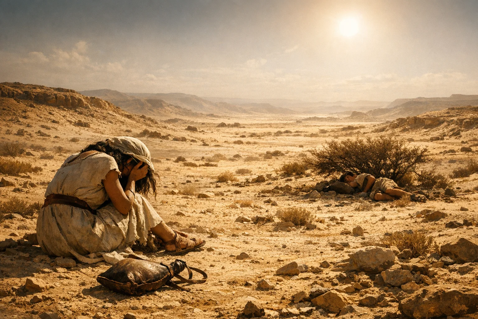 Hagar and Ishmael in the Wilderness