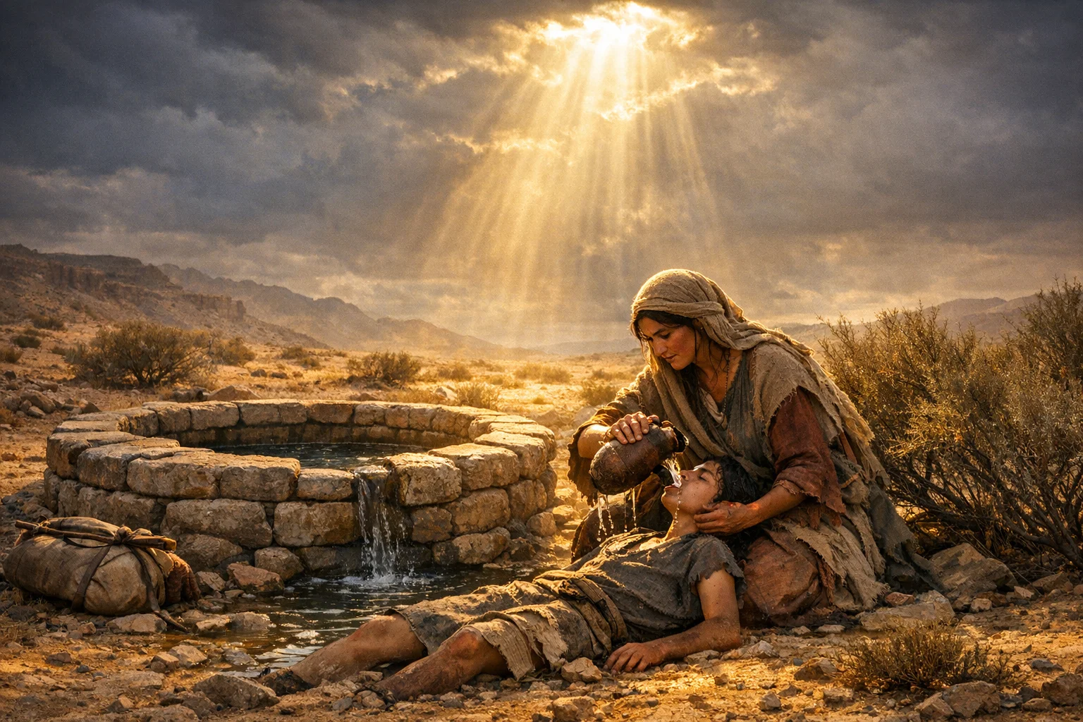 The Well Revealed in the Desert