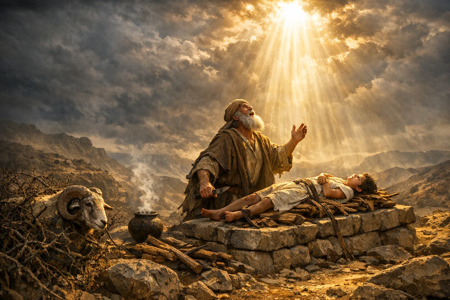 The Angel’s Cry and the Ram