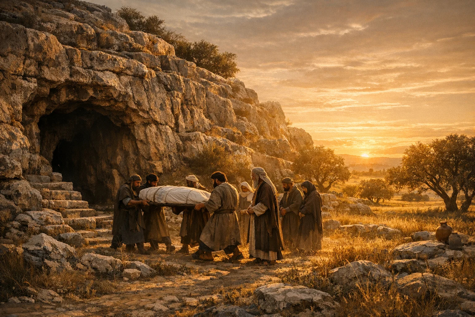 Sarah Buried in Machpelah