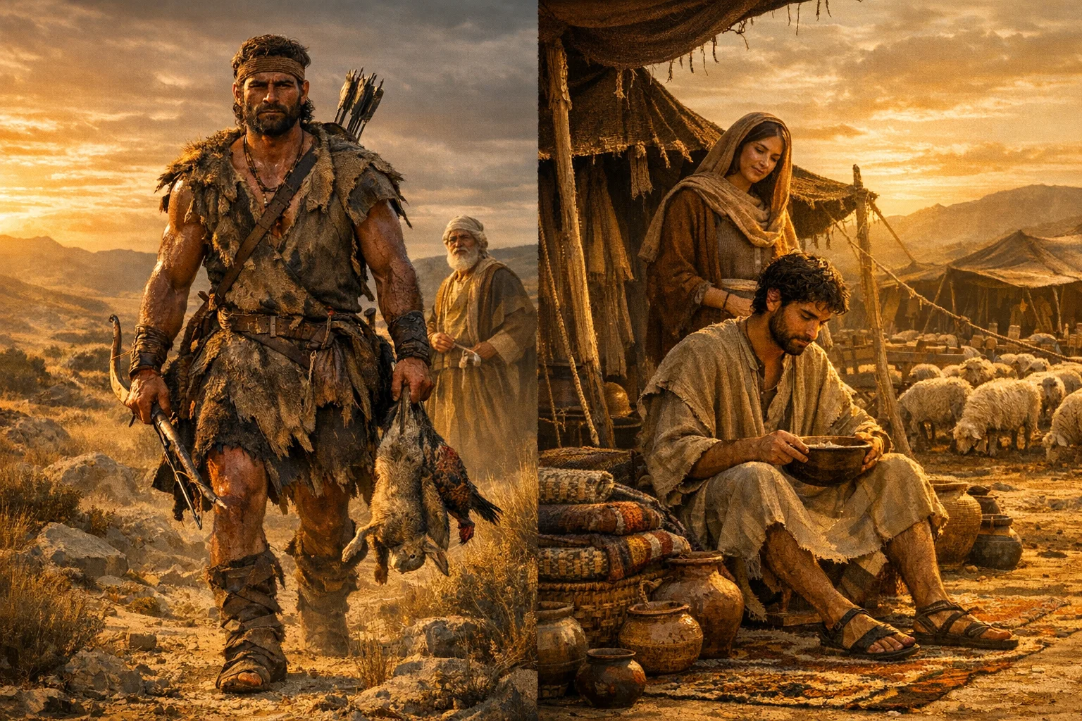 Two Brothers, Two Ways of Life