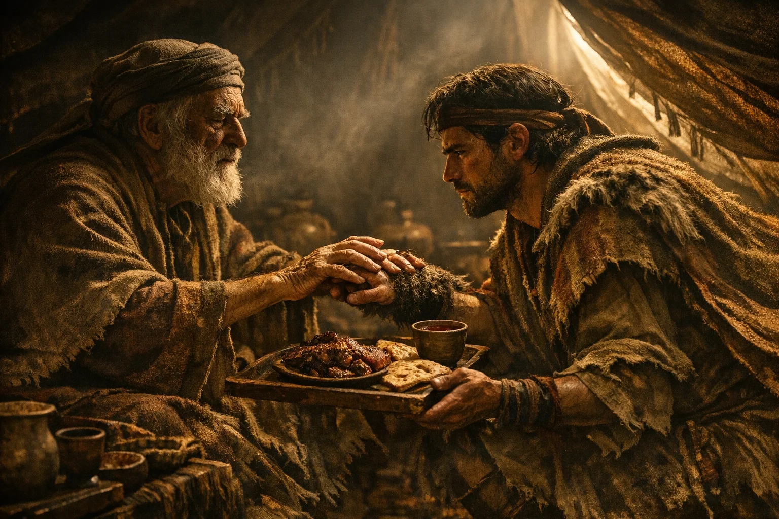 The Voice of Jacob, the Hands of Esau