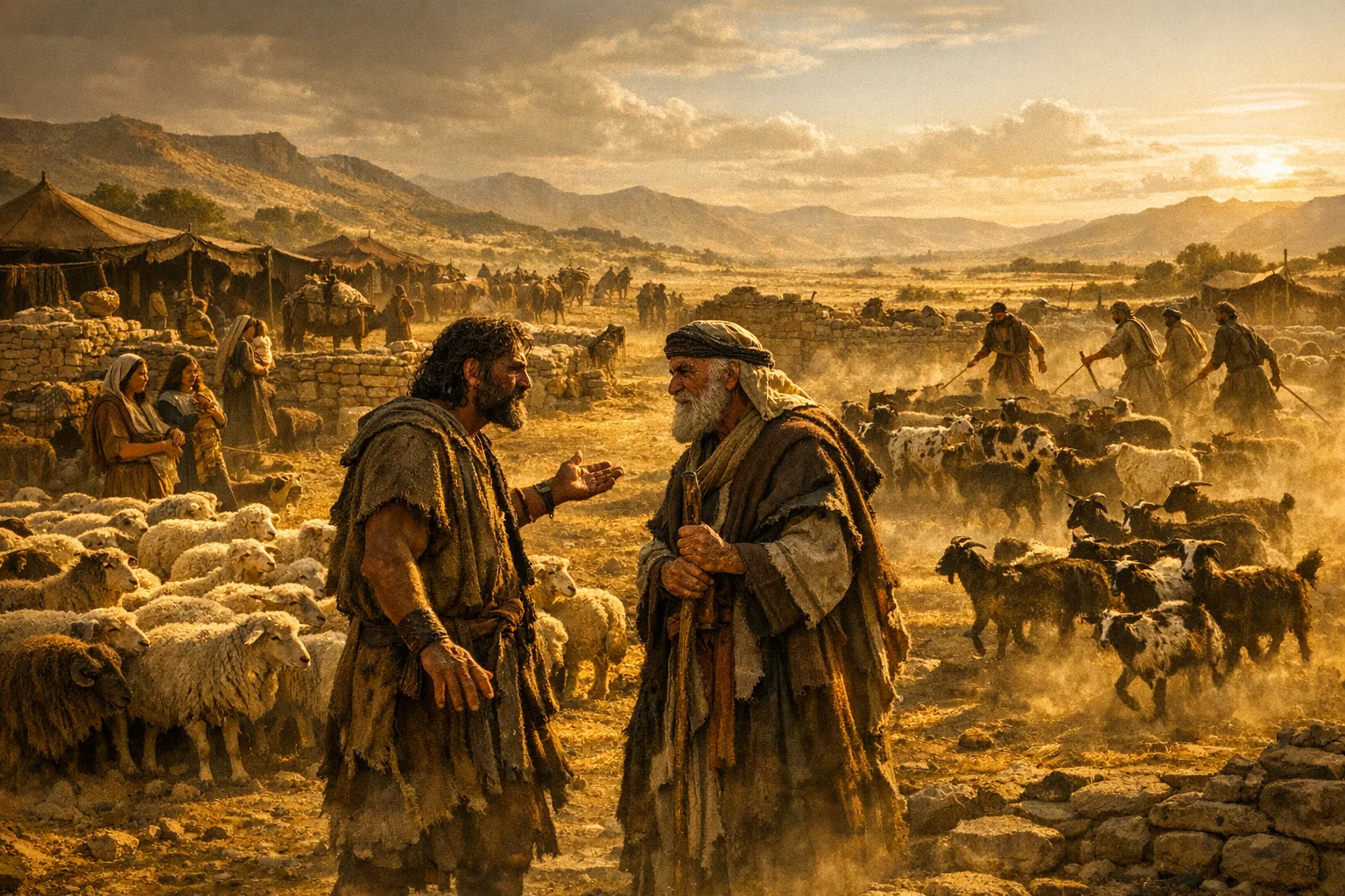 Jacob Negotiates His Wages