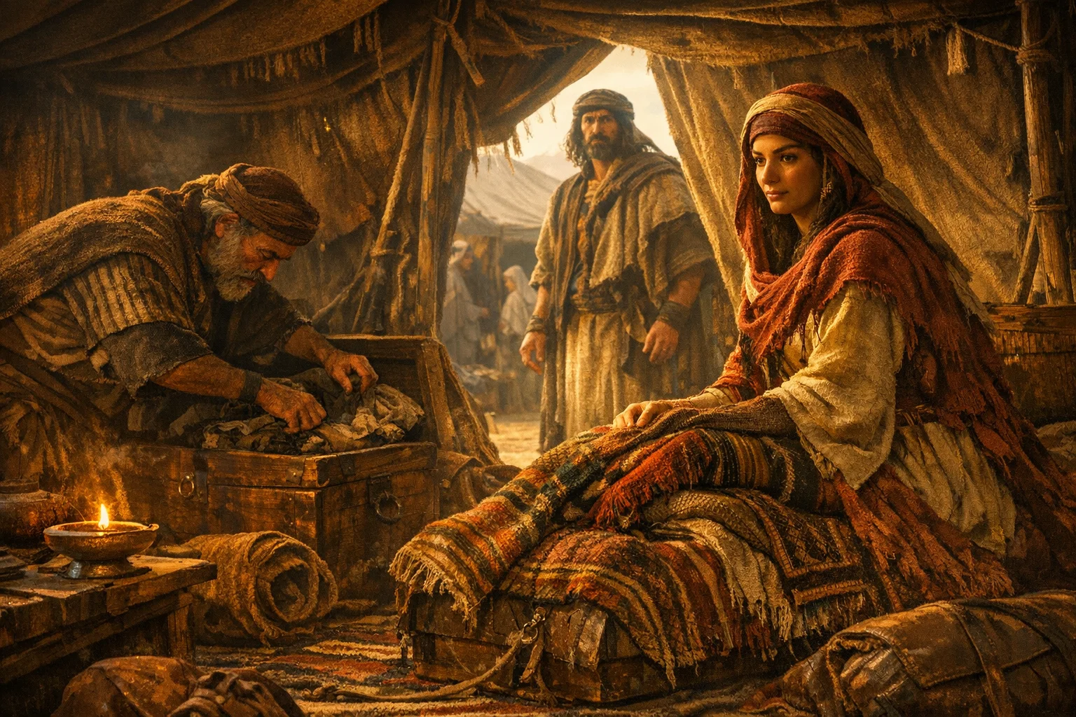 Rachel Hides the Household Gods