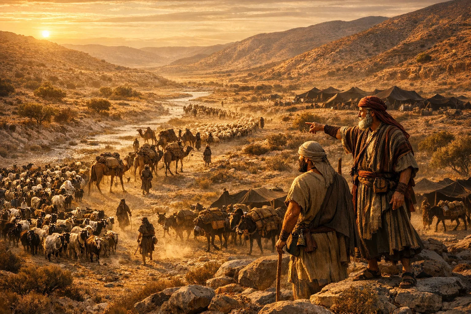 The Gift Procession for Esau