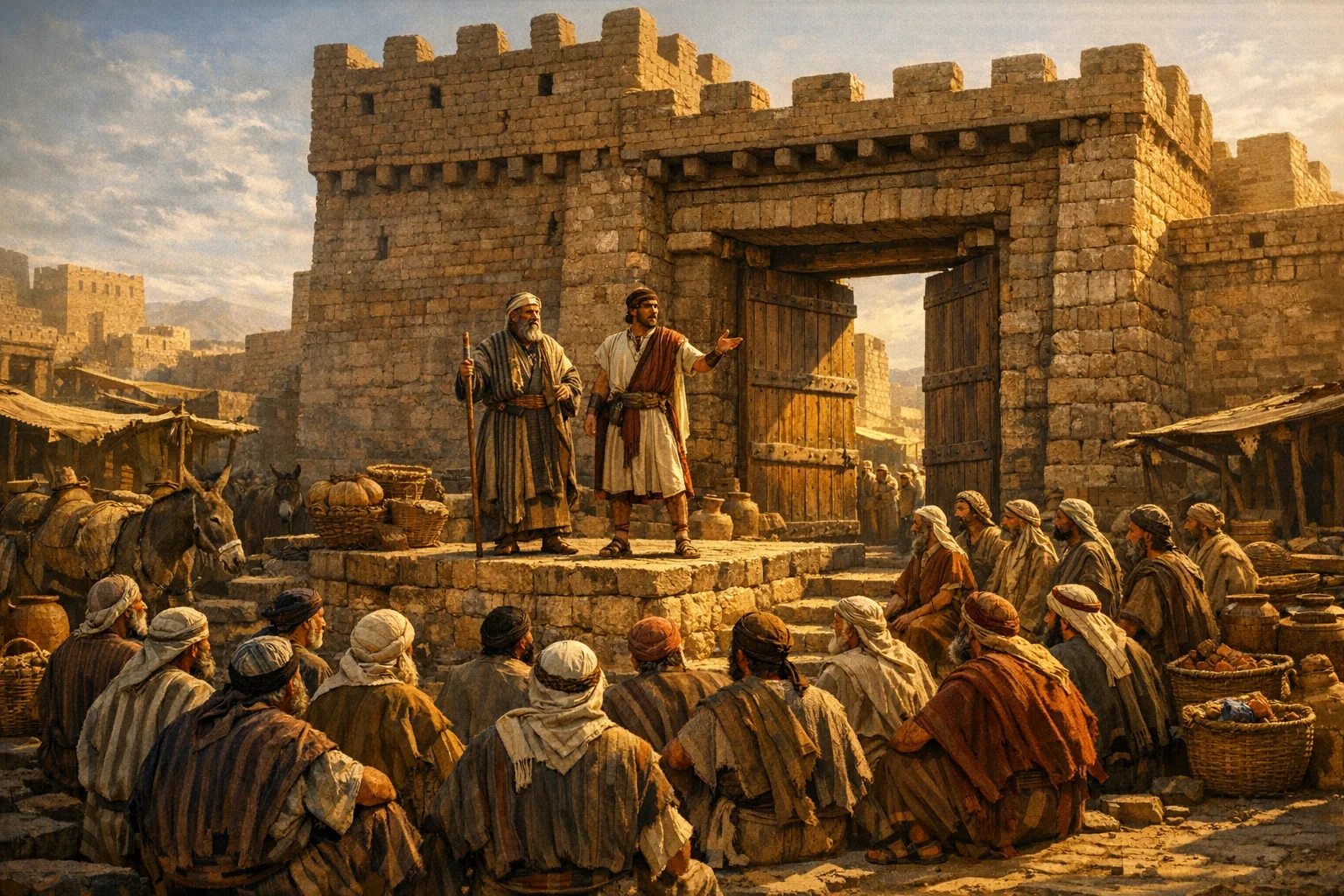 The City Gate Persuaded