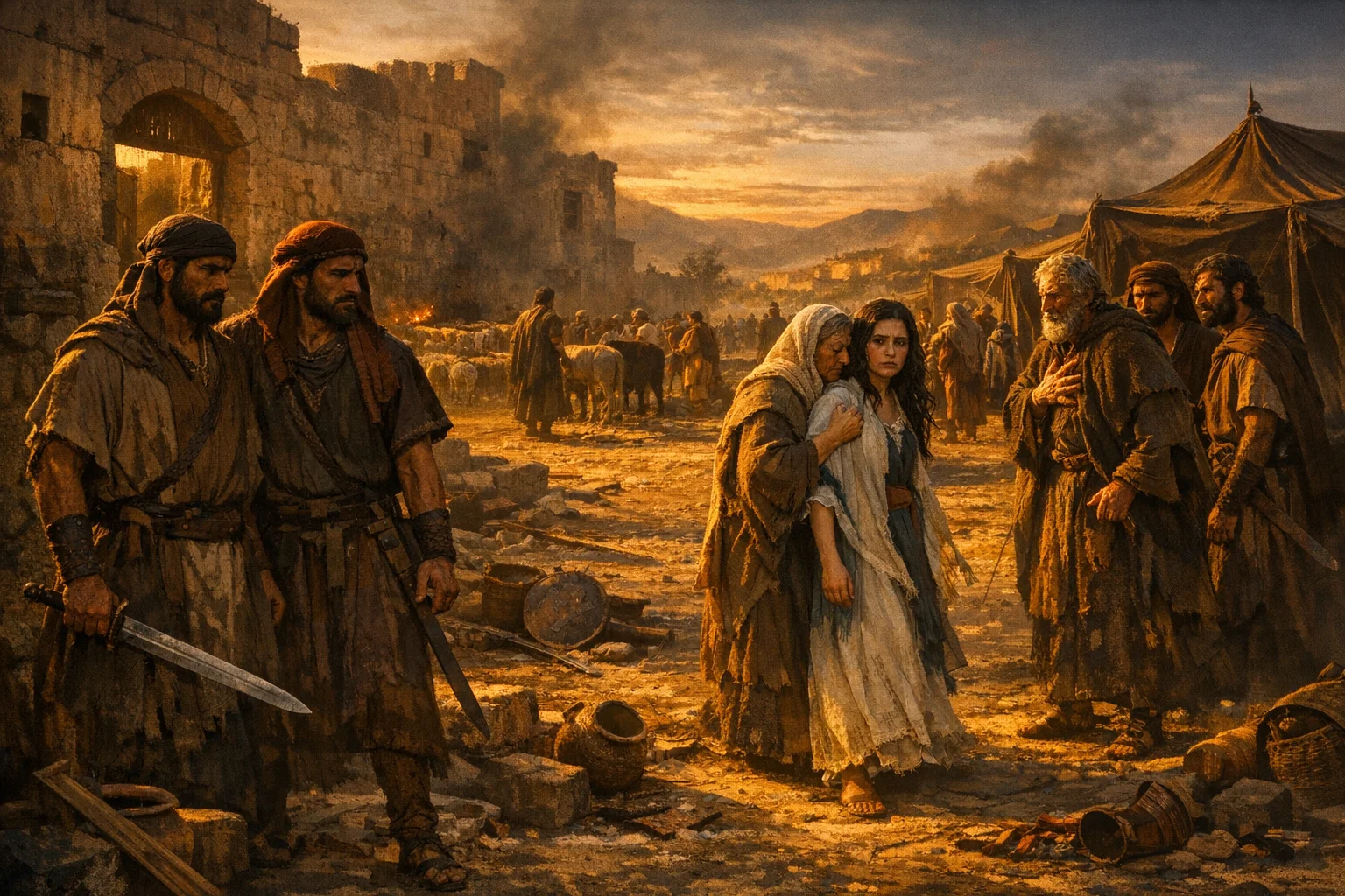 Simeon and Levi Strike, and Jacob Rebukes