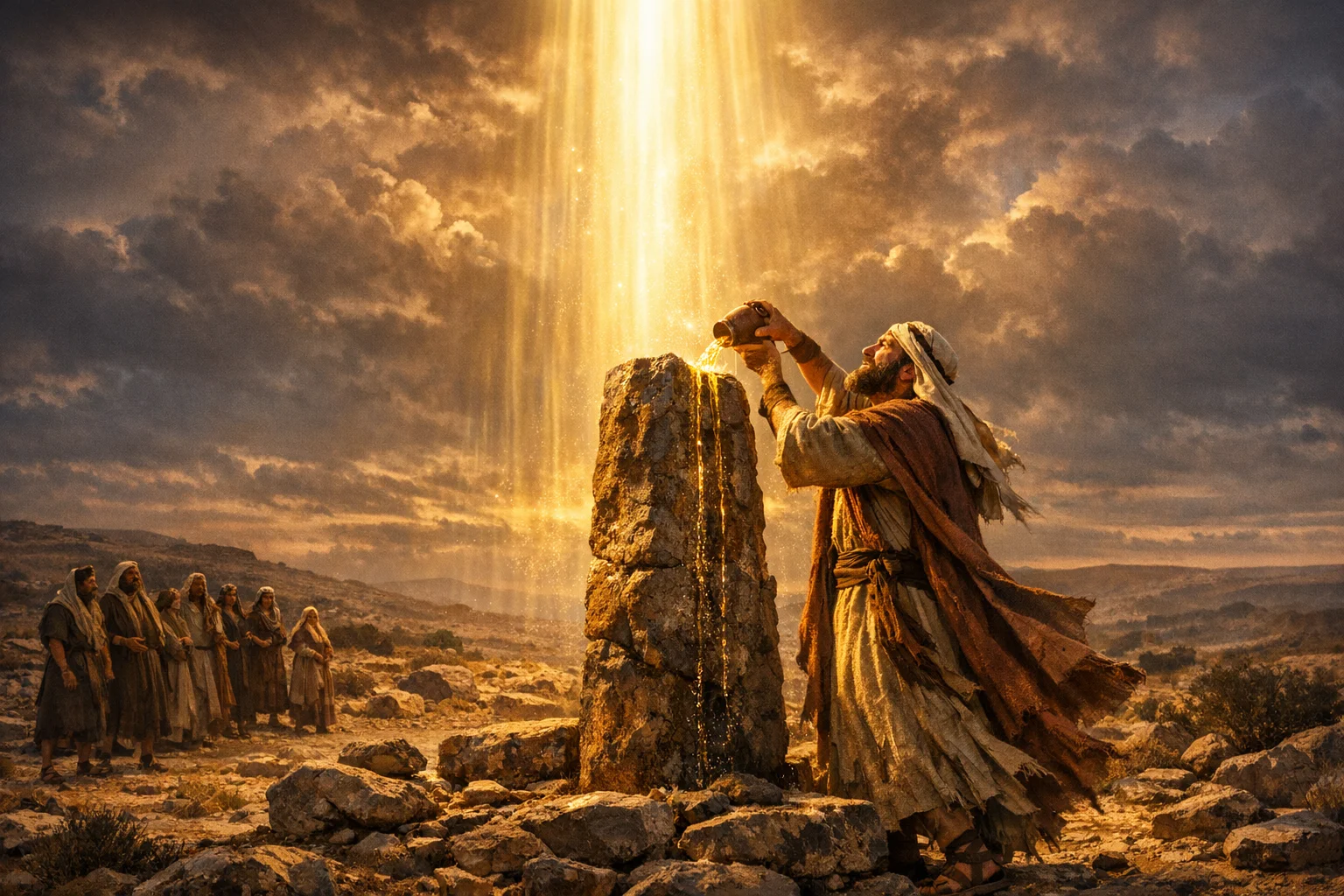 God Renames Jacob as Israel