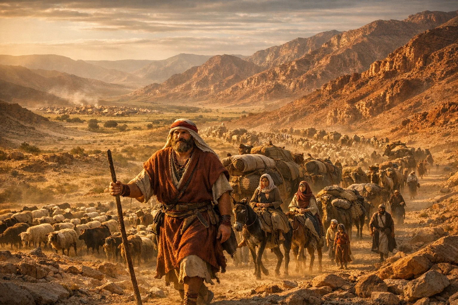 Esau Departs from Jacob