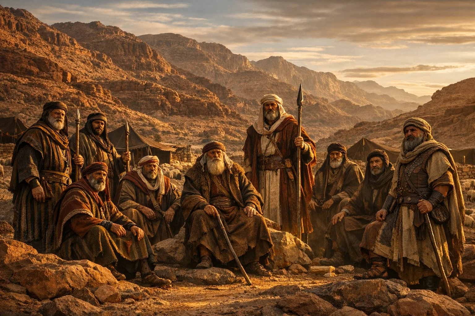 Chiefs of Esau Arise in Edom