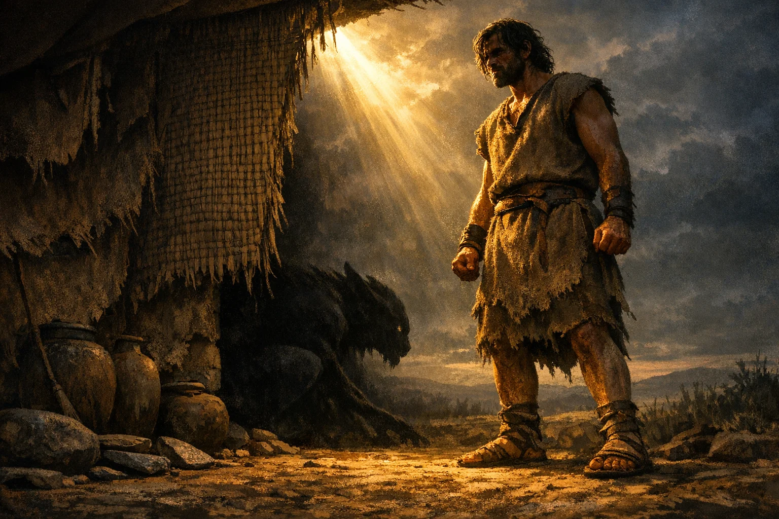 Sin Crouching at the Door