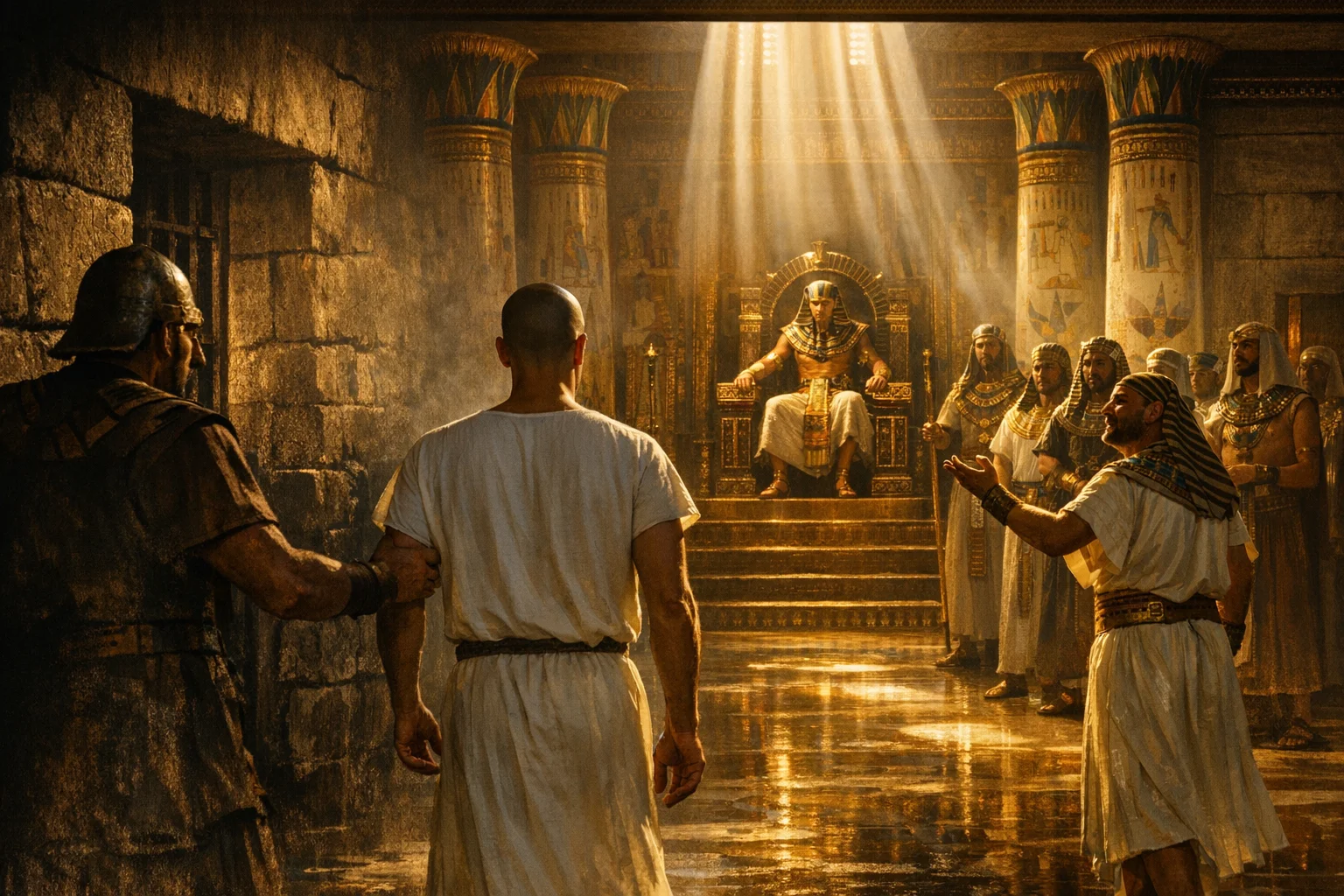 Joseph Brought from the Dungeon