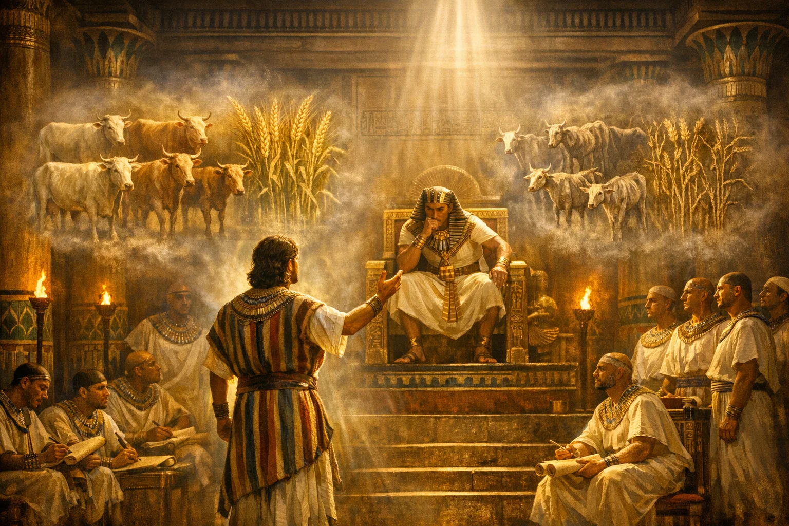 Joseph Interprets the Double Dream