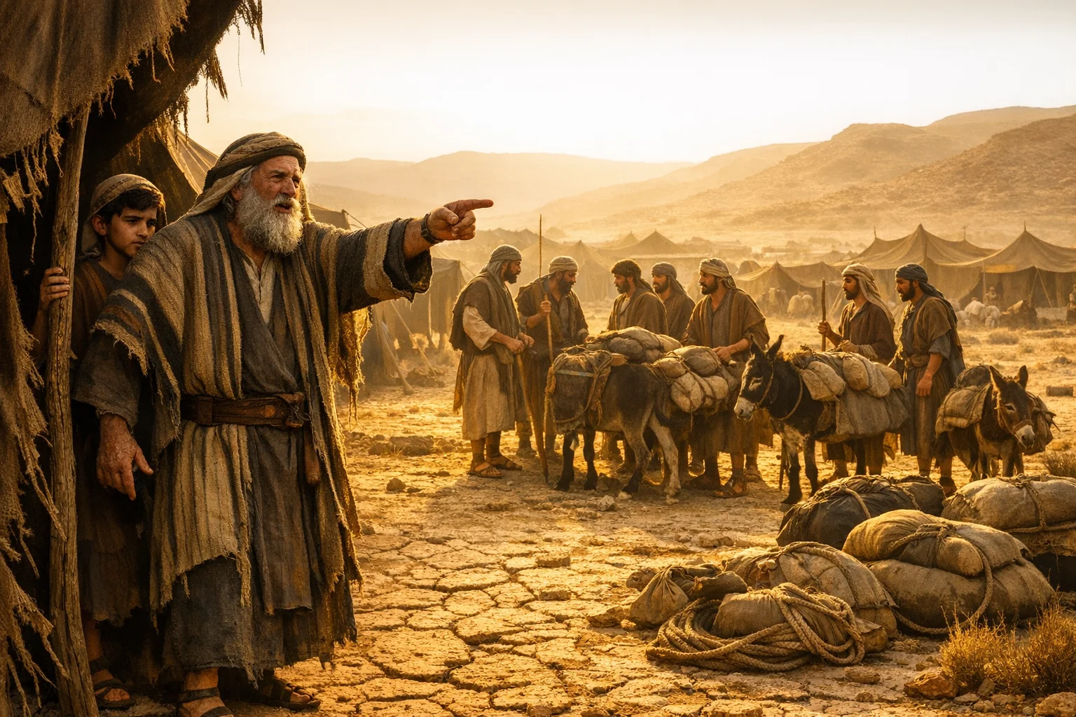 Jacob Sends His Sons to Egypt