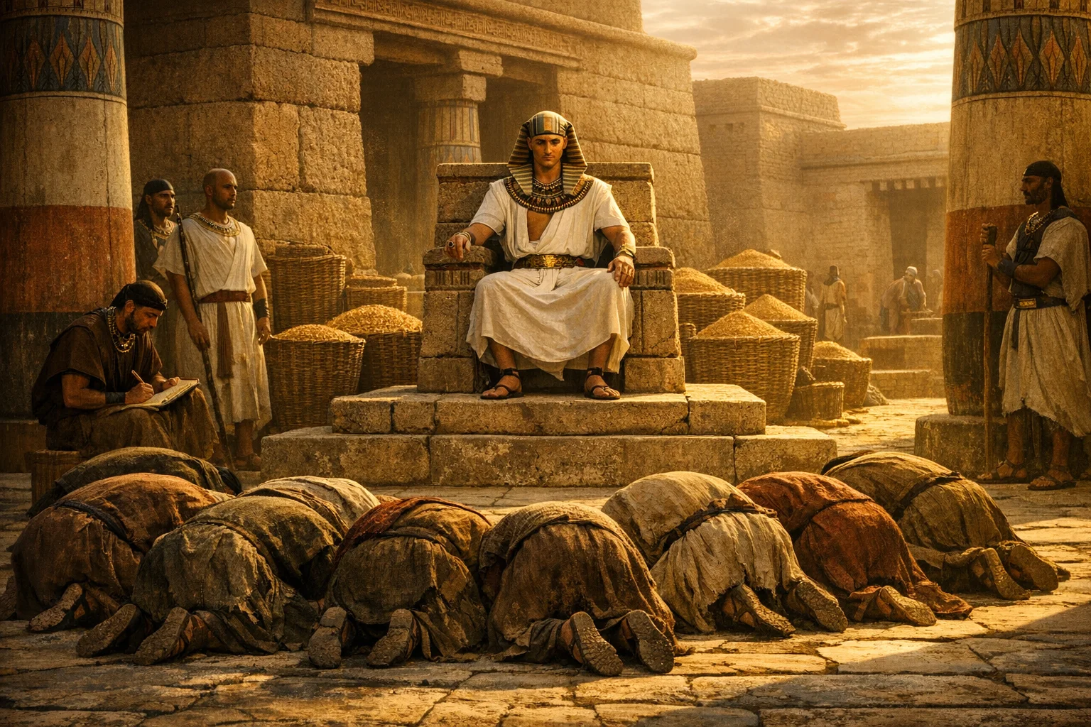 The Brothers Bow Before Joseph