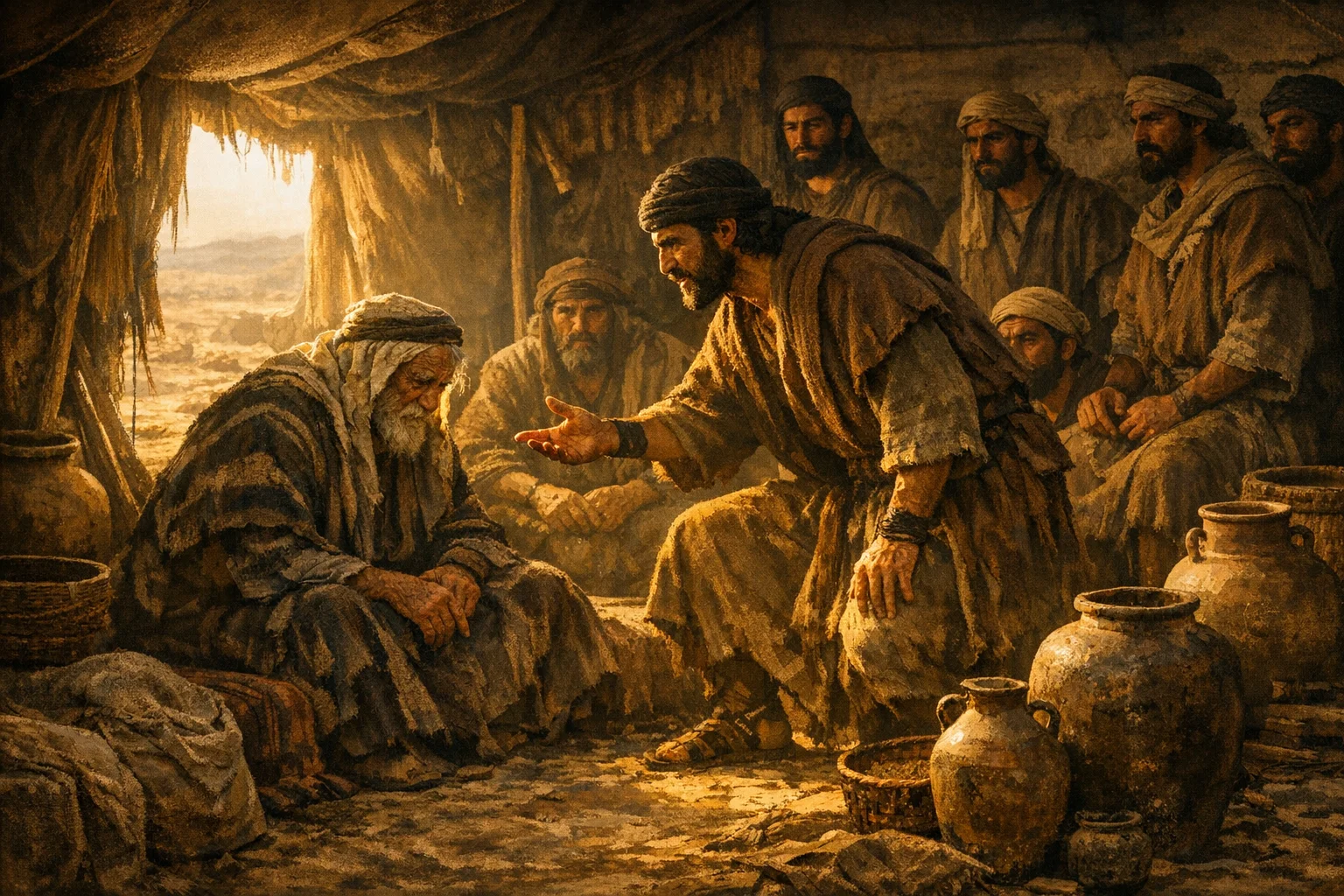 Judah Pleads for Benjamin