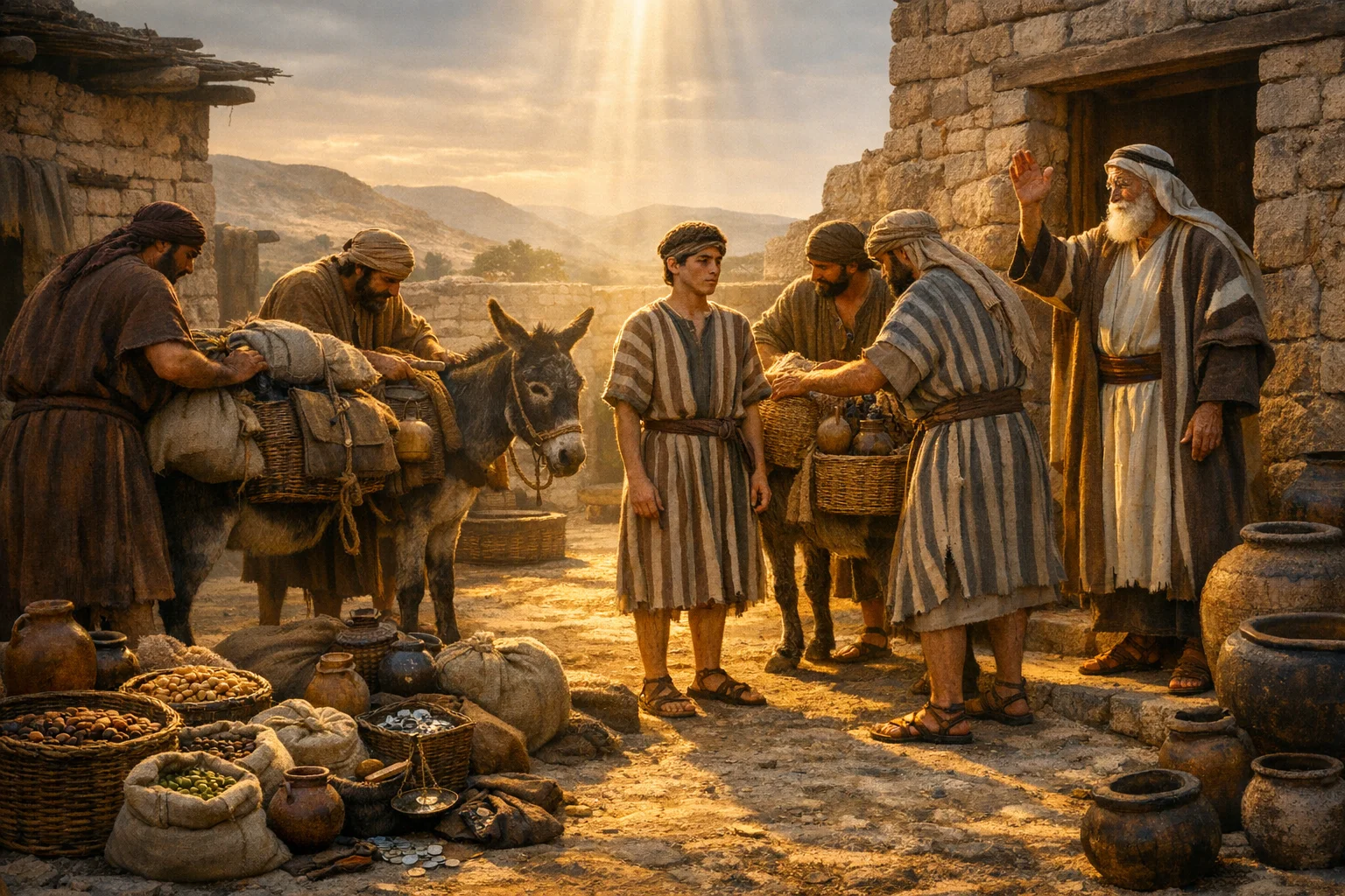 Jacob Sends Gifts and Blessing