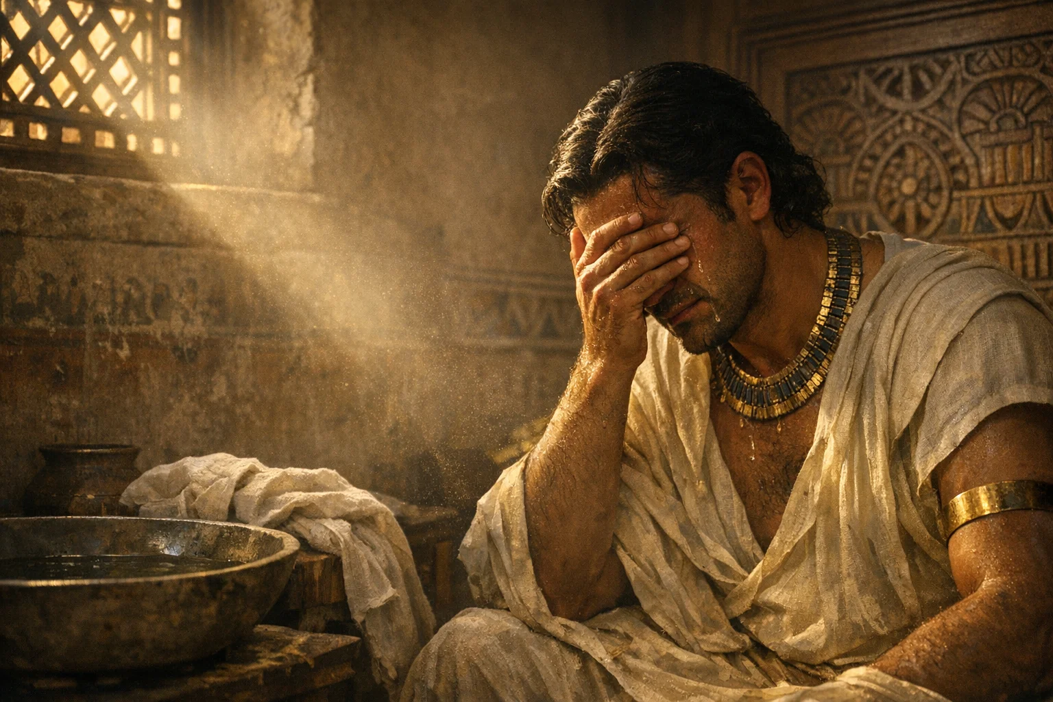 Joseph Weeps in Private