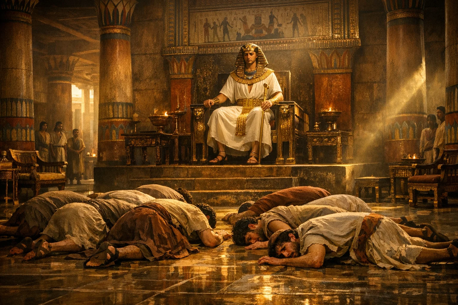 The Brothers Bow Before Joseph