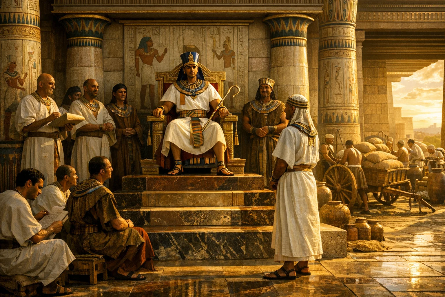 Pharaoh's Generous Command