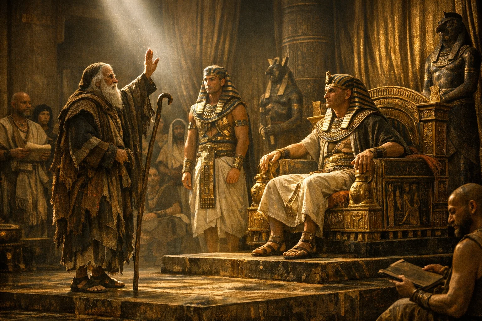 Jacob Blesses Pharaoh