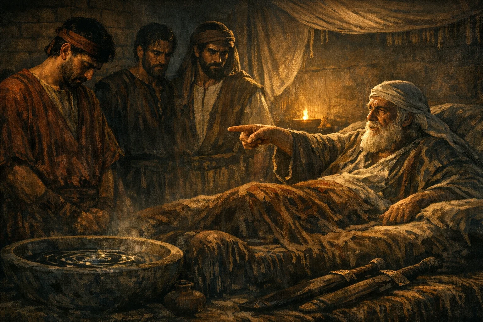 Reuben, Simeon, and Levi Rebuked