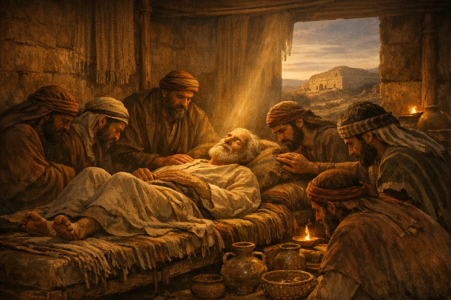 Jacob’s Final Charge and Death