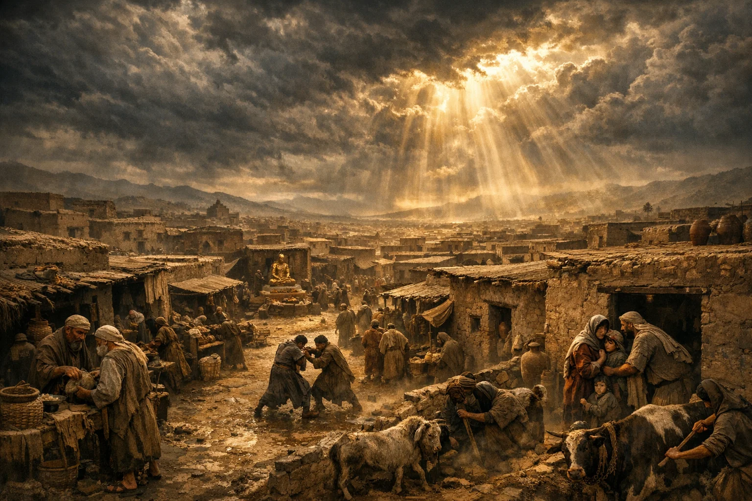 The Lord Grieves Over Human Wickedness