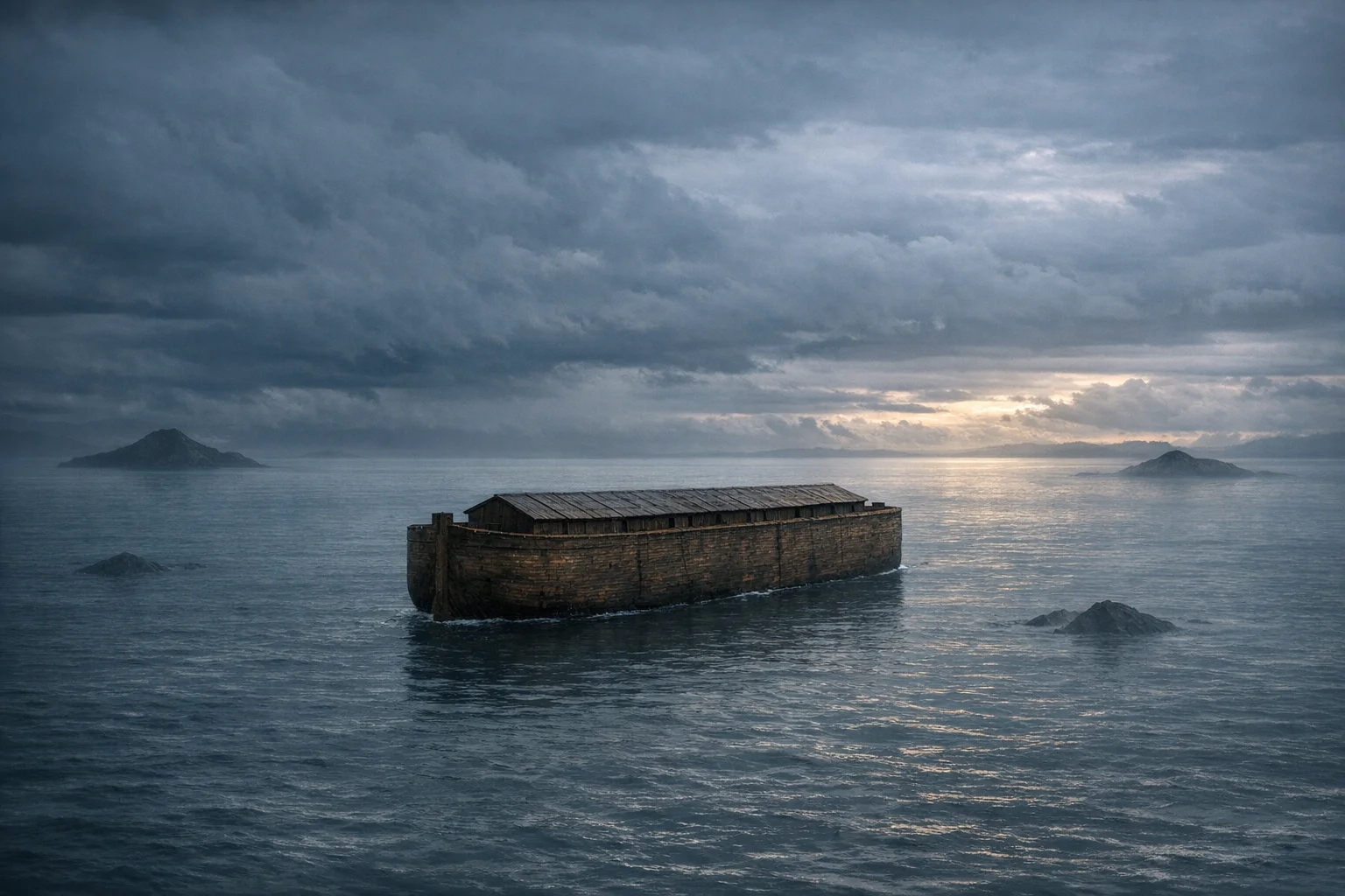 The Ark Above the Drowned Mountains