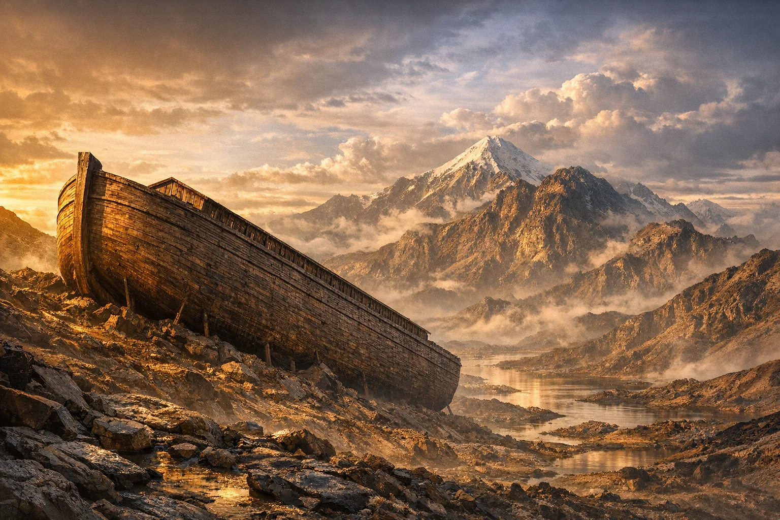 The Ark Rests on Ararat