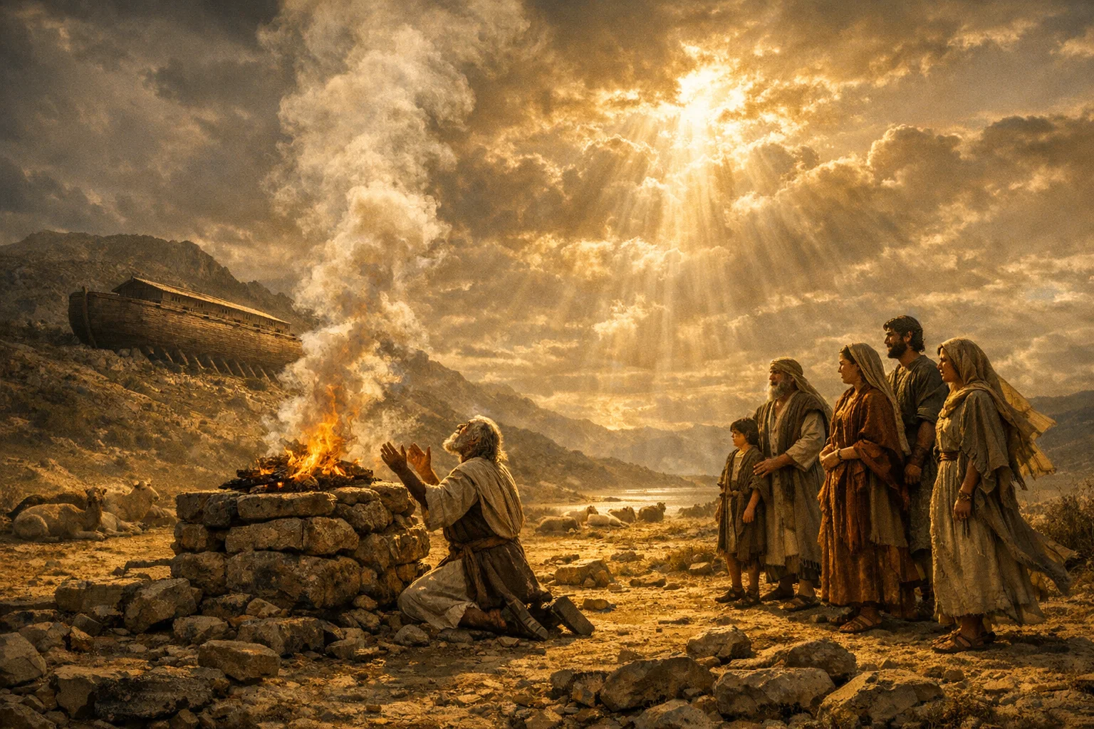 Noah’s Altar and God’s Promise