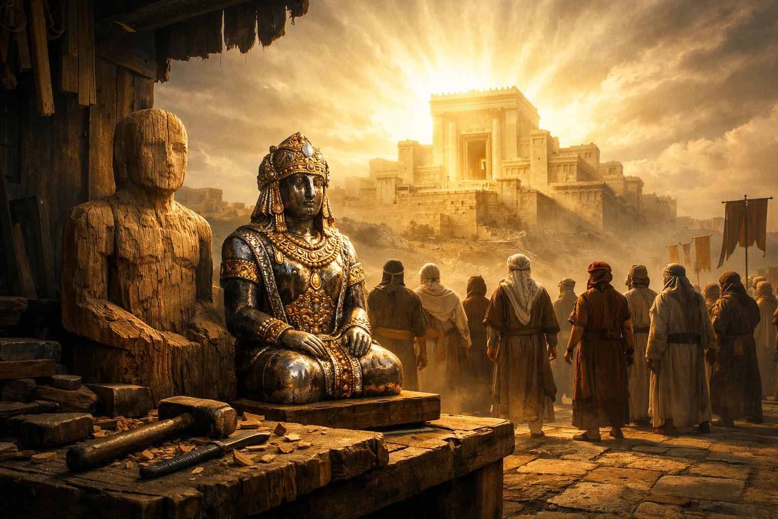 Silence Before the Holy Temple