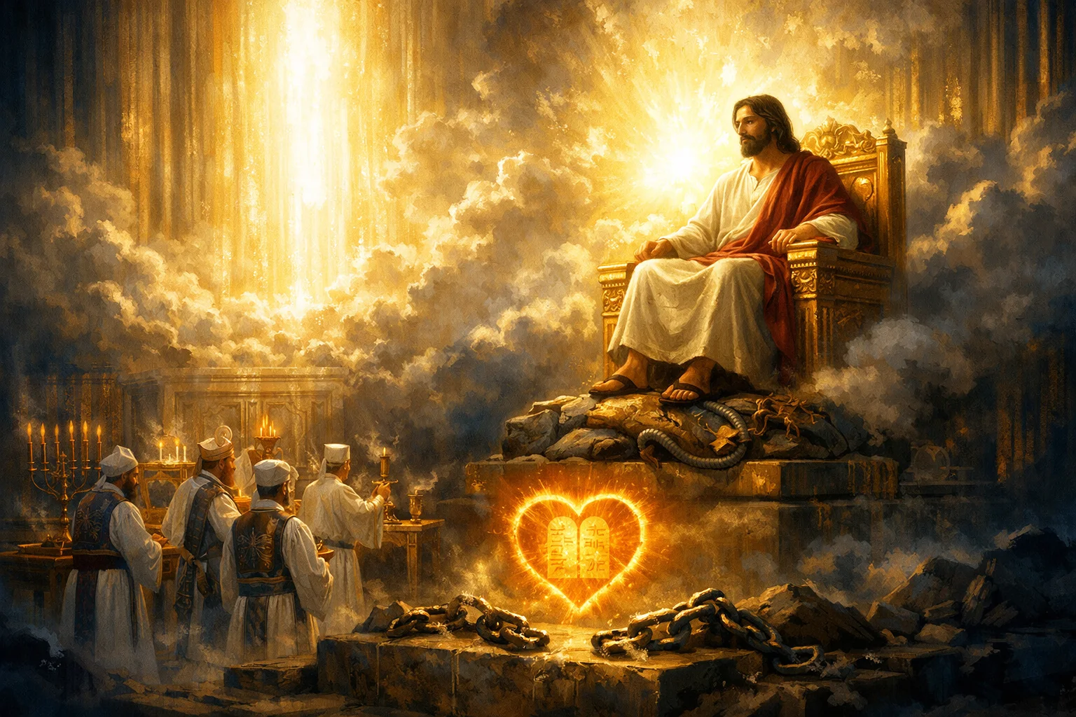 The Priest Who Sat Down