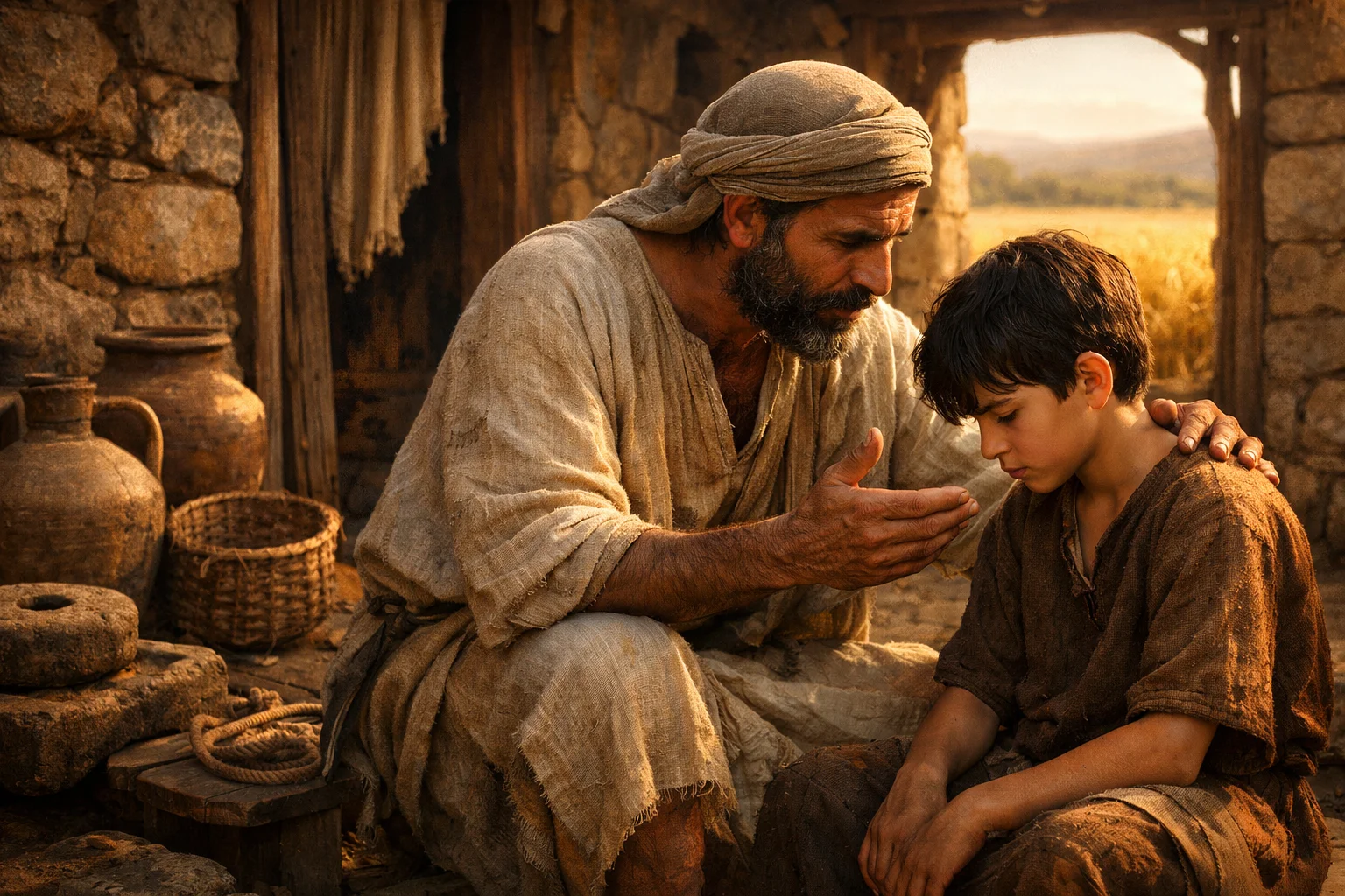 A Father’s Discipline and the Harvest of Peace