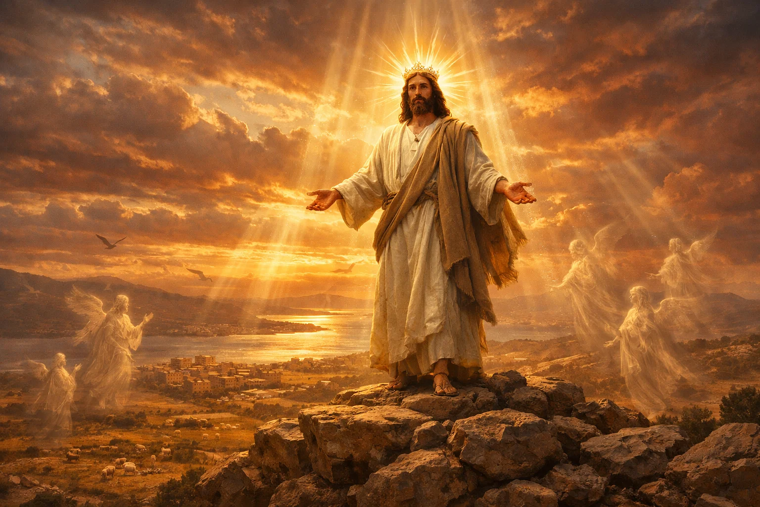 Jesus Crowned After Suffering