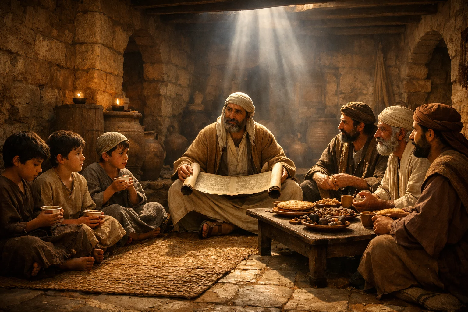 Milk for Infants, Solid Food for the Mature