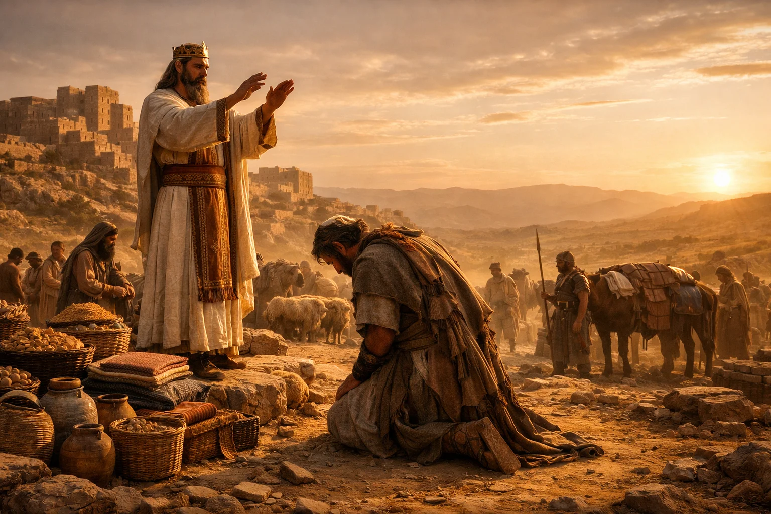 Melchizedek Blesses Abraham