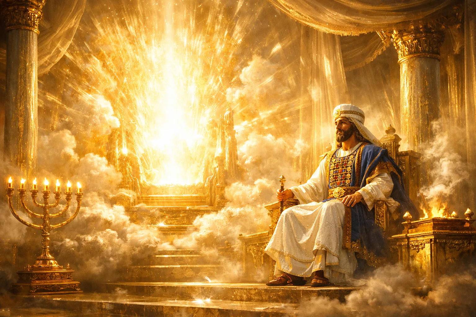 The Heavenly High Priest Enthroned