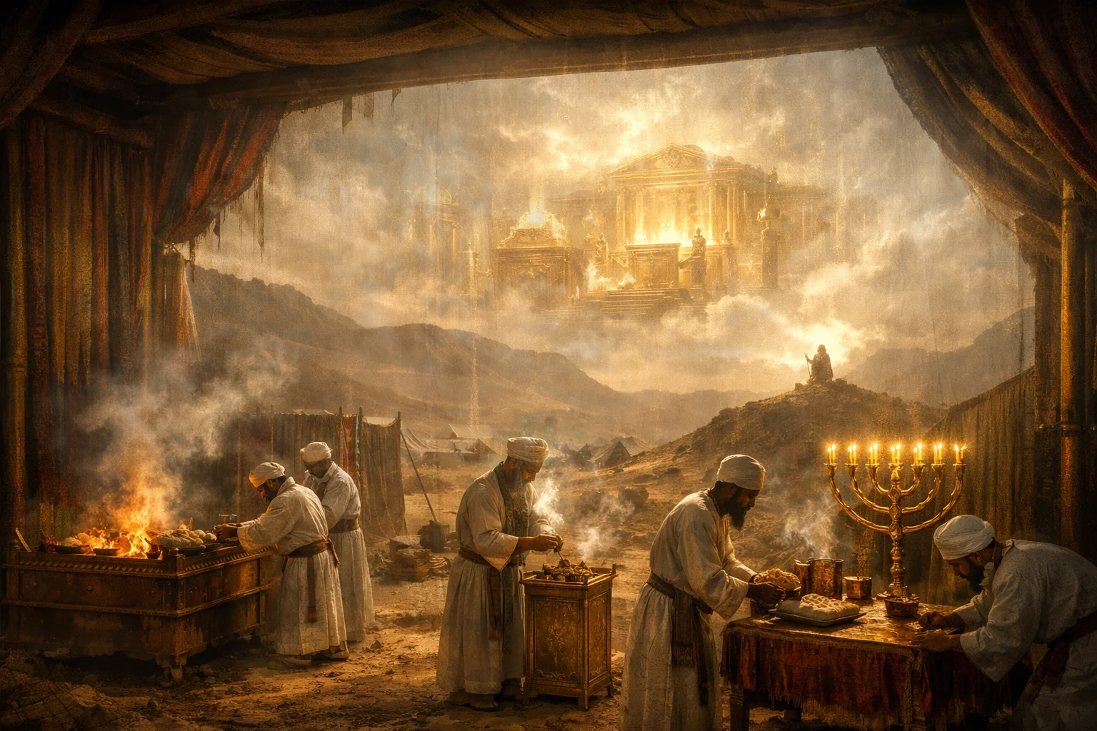 Earthly Priests in the Shadow Sanctuary