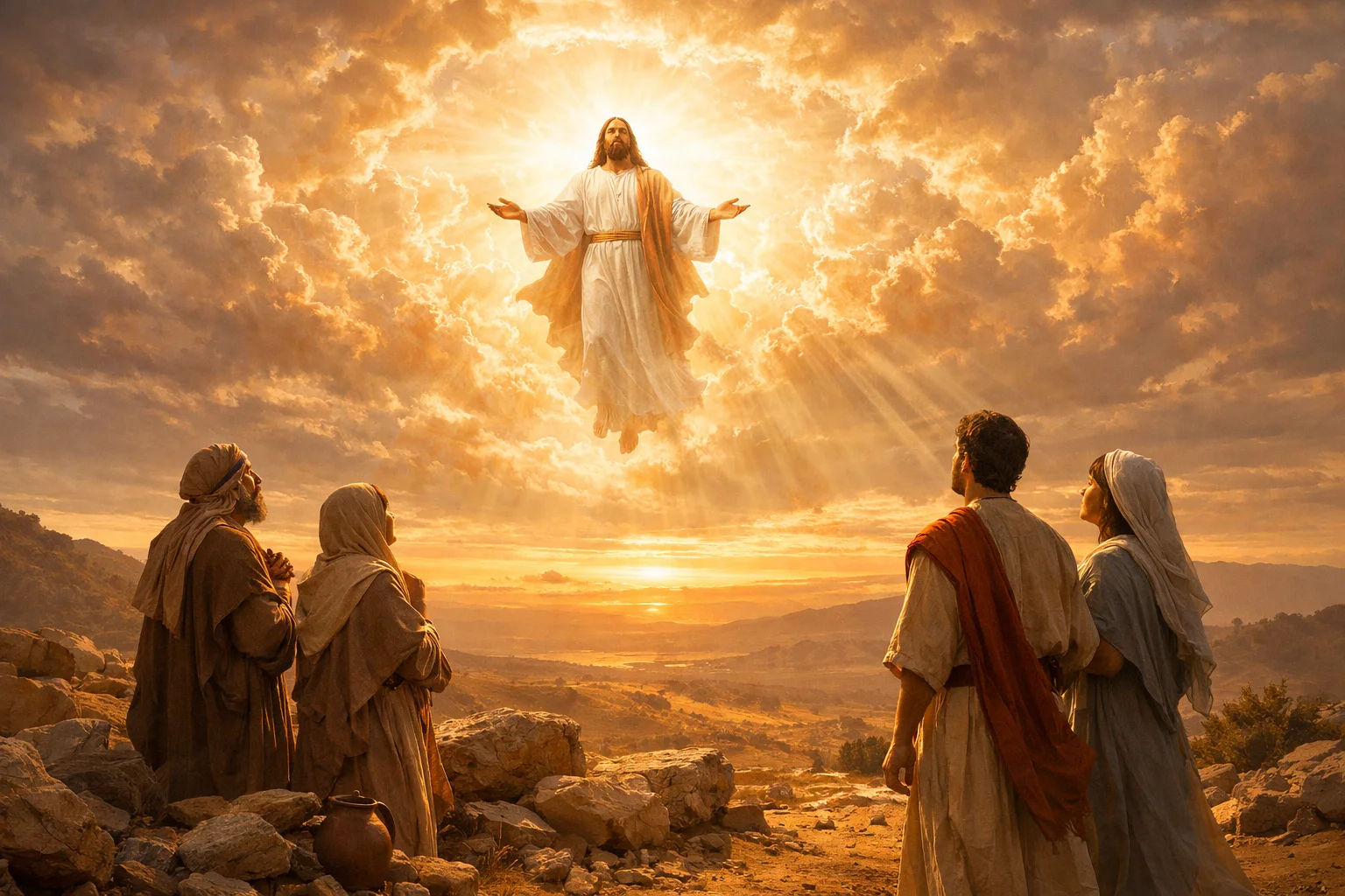 Once for All, and Awaiting His Return