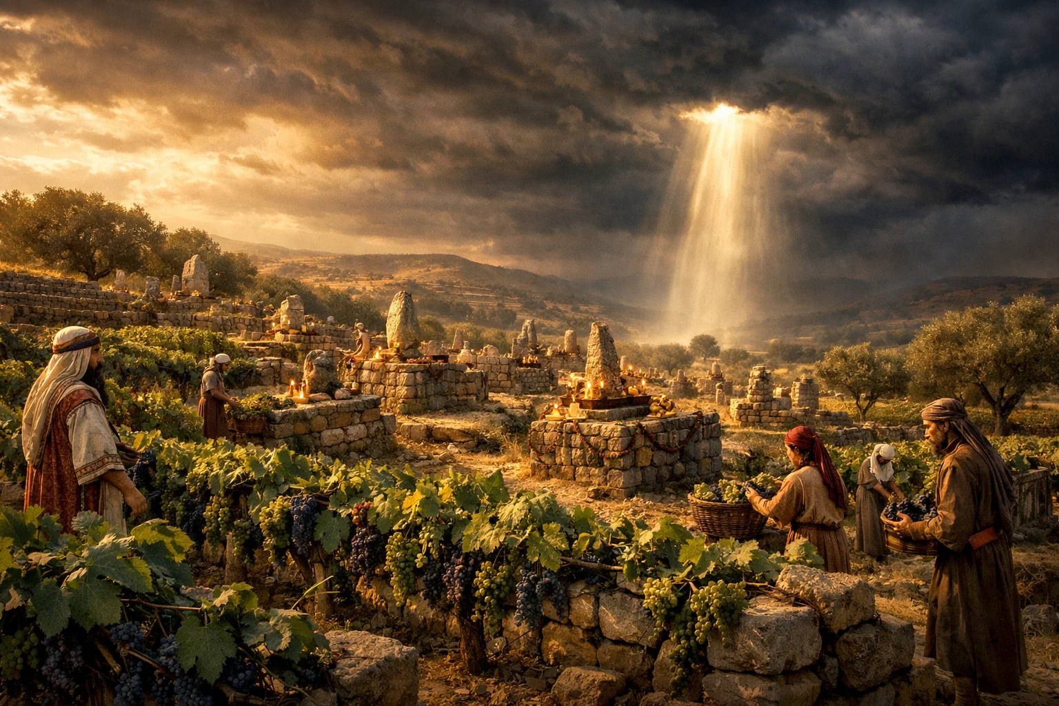 The Prosperous Vine and Many Altars