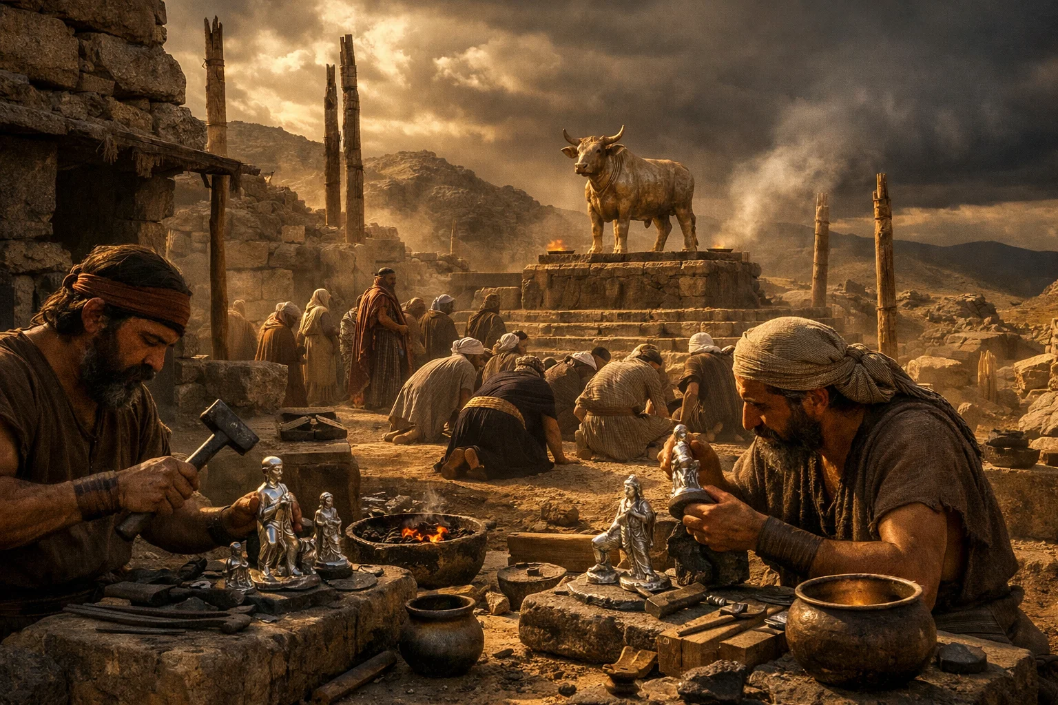 Ephraim Falls into Idolatry