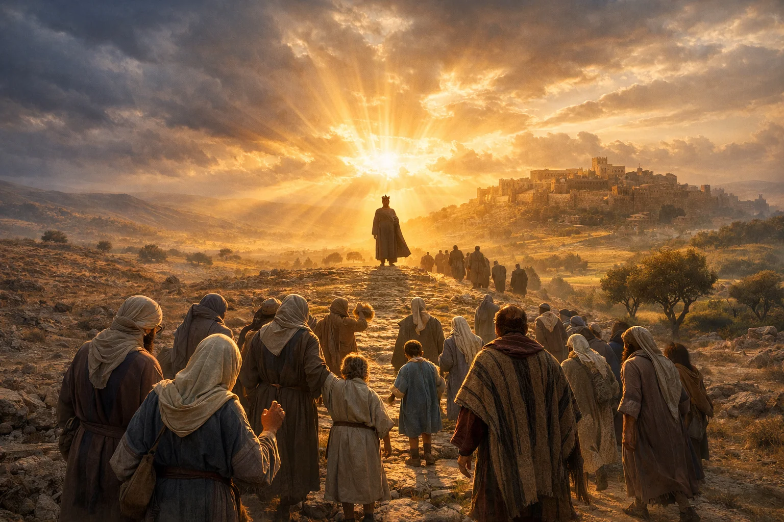 Returning Trembling to the LORD