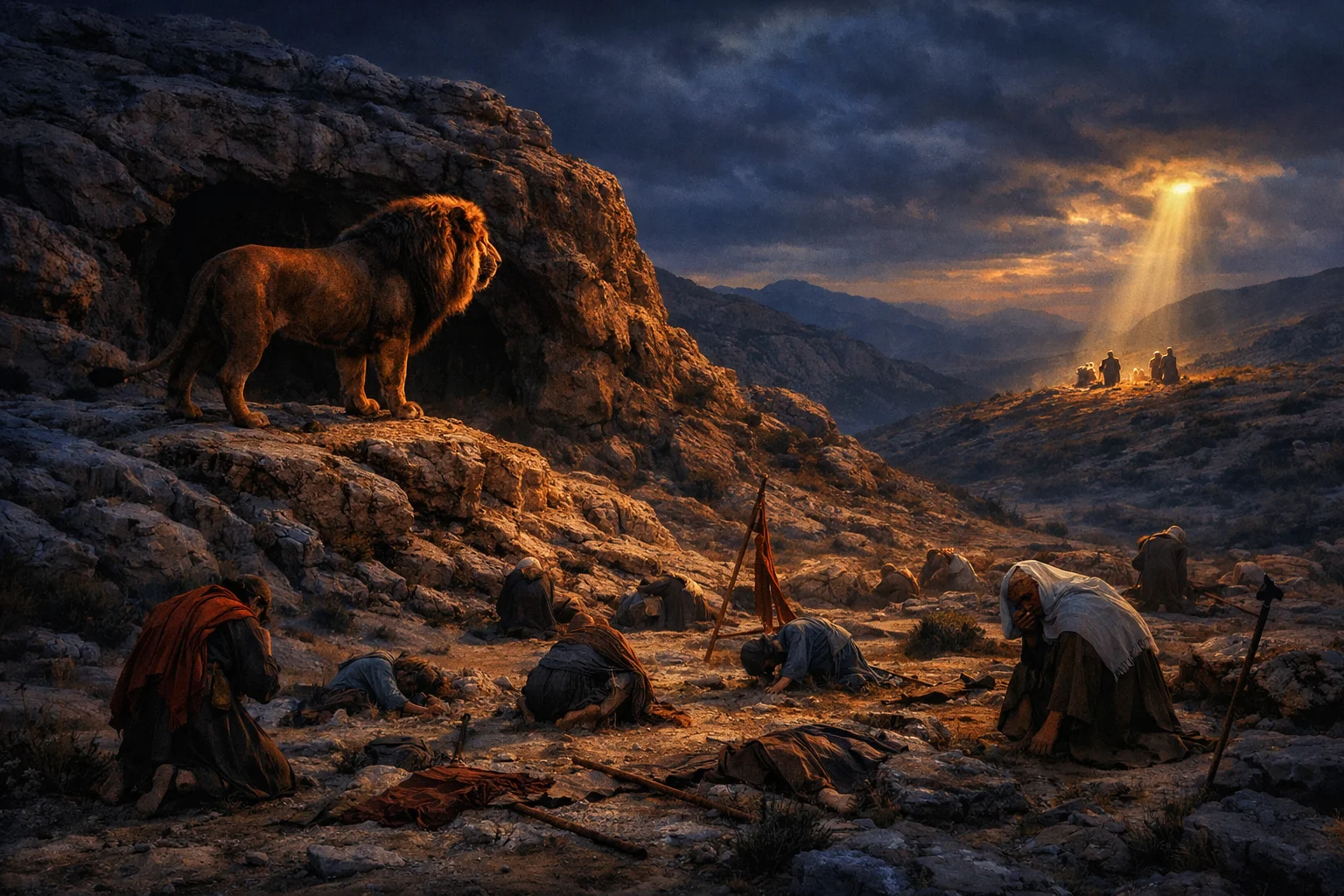 The Lion and the Distant Lair