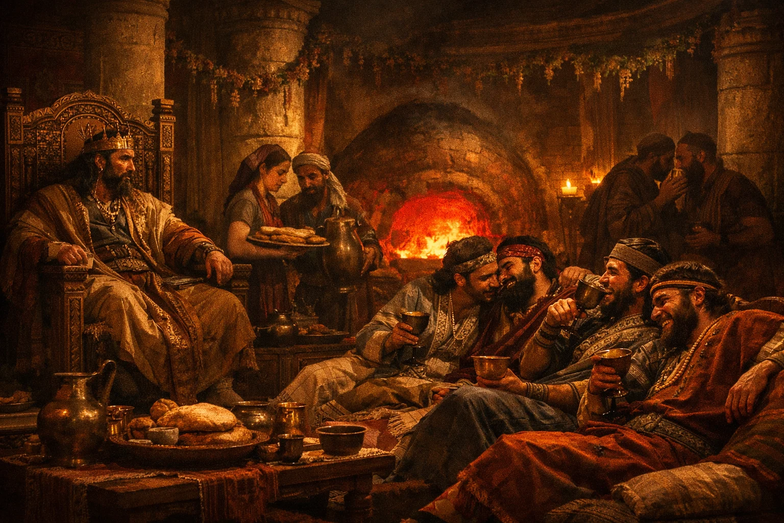 A Court Inflamed with Wickedness