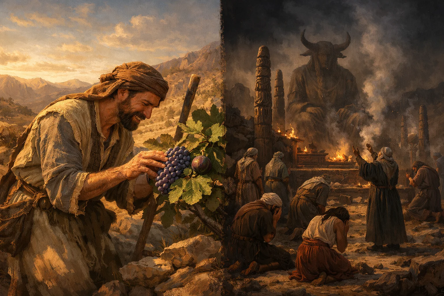 From Desert Grapes to the Shame of Baal Peor