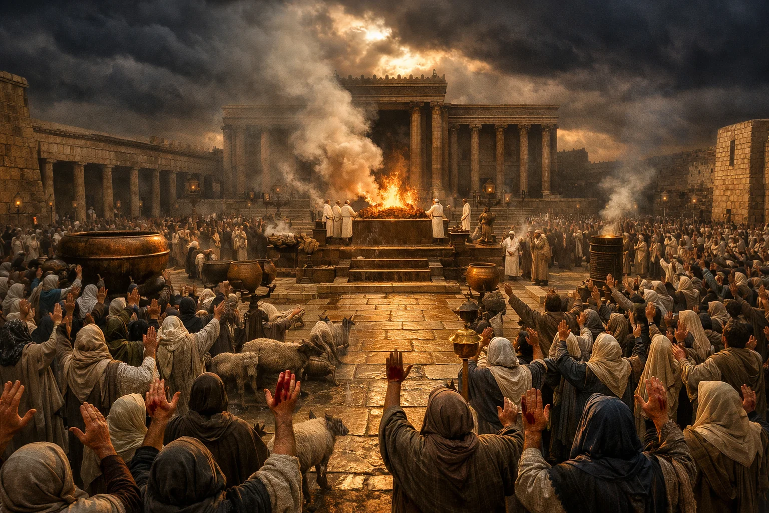 Empty Worship in the Temple Courts